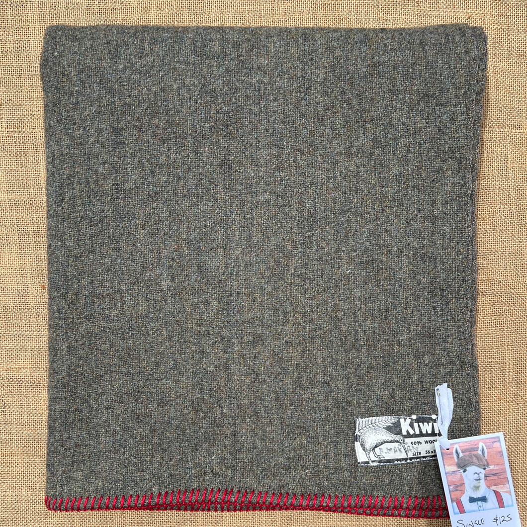 Soft Army Blanket SINGLE New Zealand Wool Blanket