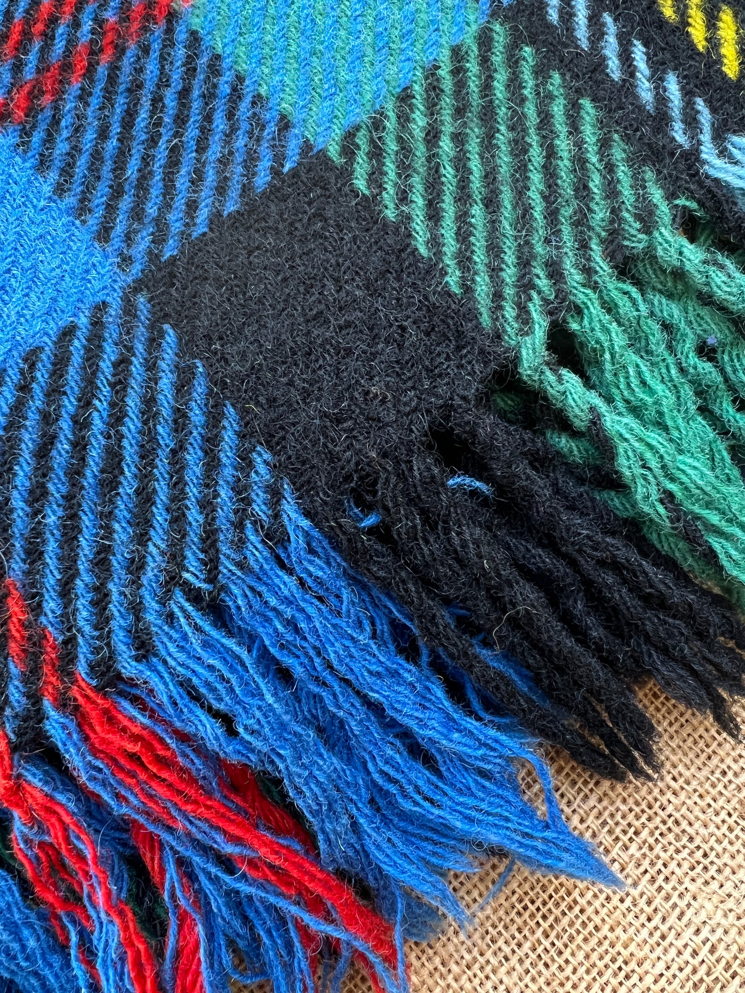 Wool Travel Rug MALCOLM Clan Monty TRAVEL RUG New Zealand Wool Blanket – Fresh Retro Love