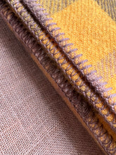 Load image into Gallery viewer, Toasty Mustard QUEEN/KING New Zealand Pure Wool Blanket
