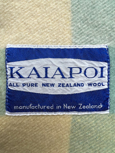 Pastel Bargain THROW by KAIAPOI WOOLLEN MILLS New Zealand Wool Blanket