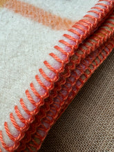 Load image into Gallery viewer, DREAMWARM with this Retro SINGLE Blanket in lovely spring colours.
