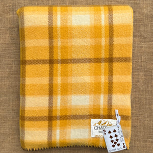 Soft Gold SINGLE New Zealand Wool Blanket