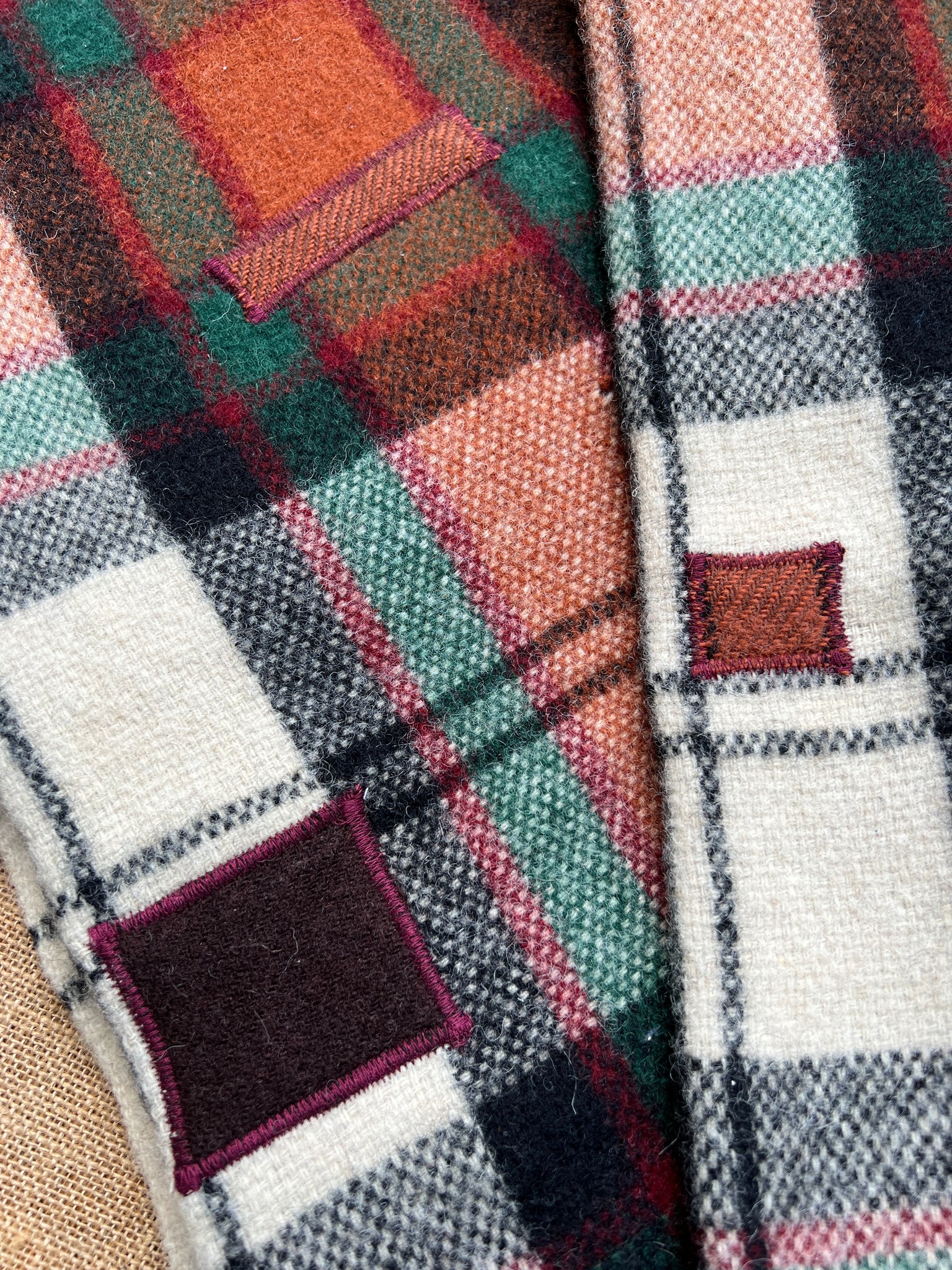 Wool Travel Rug Earthy Cosy TRAVEL RUG - New Zealand Wool – Fresh Retro Love