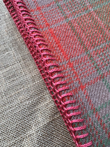 Vintage THROW New Zealand Wool Blanket