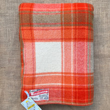 Load image into Gallery viewer, Wondawarm Orange SINGLE New Zealand Wool Blanket
