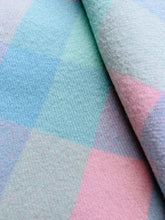 Load image into Gallery viewer, Pastel SINGLE Pure New Zealand Wool Blanket. **Bargain**
