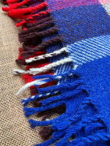 Half size TRAVEL RUG/THROW - ideal for pram or knee rug. NZ Wool