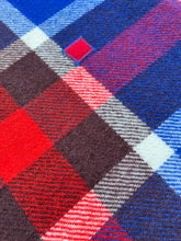 Load image into Gallery viewer, Half size TRAVEL RUG/THROW - ideal for pram or knee rug. NZ Wool
