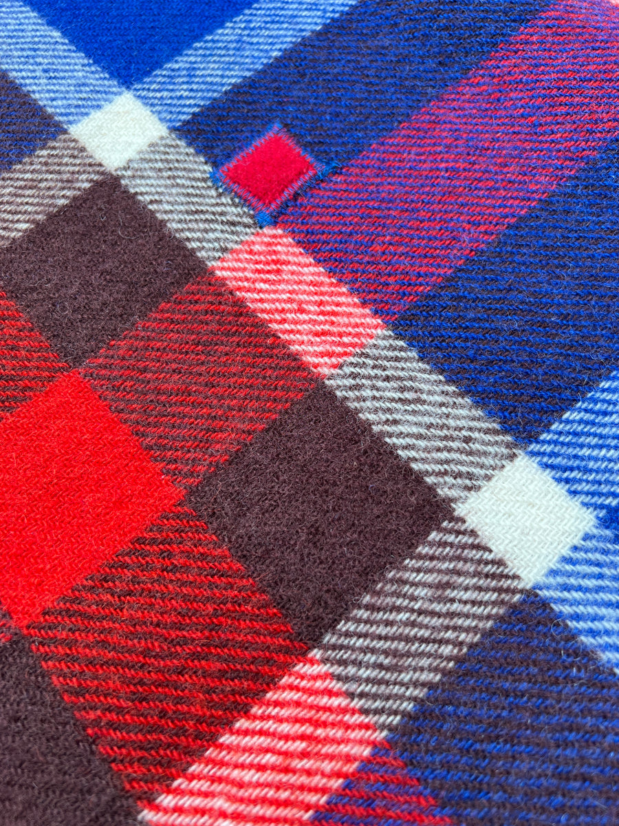 Half size TRAVEL RUG/THROW - ideal for pram or knee rug. NZ Wool ...