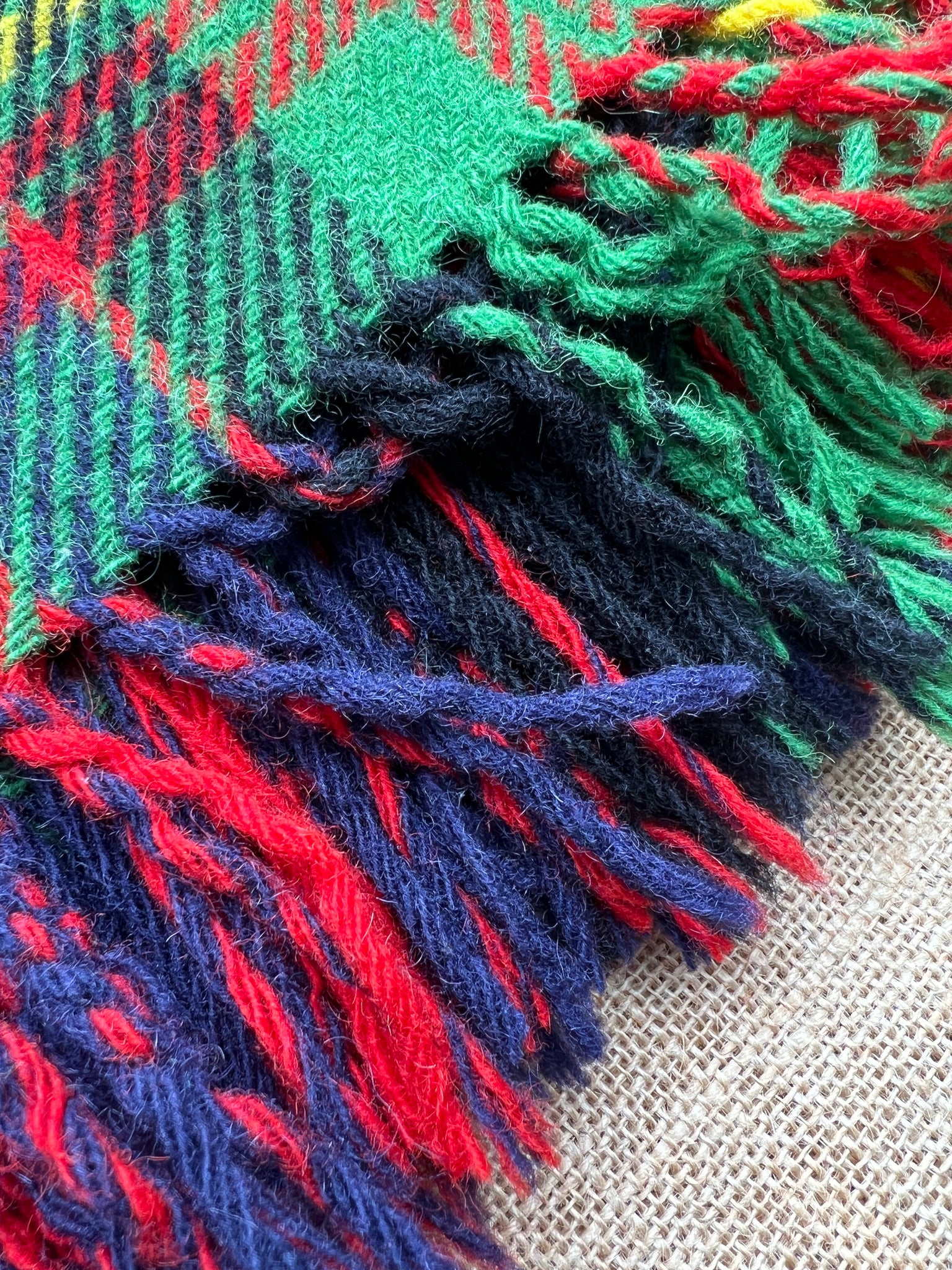 Wool Travel Rug RARE Monty CARNEGIE TRAVEL RUG New Zealand Wool – Fresh Retro Love
