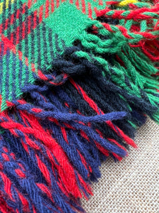 RARE Monty CARNEGIE TRAVEL RUG New Zealand Wool