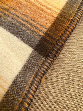 Load image into Gallery viewer, Golden Warm Poppa Styles SMALL SINGLE/THROW New Zealand Wool Blanket
