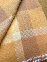 Load image into Gallery viewer, Peachy Neutrals SMALL SINGLE New Zealand Wool Blanket
