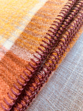 Load image into Gallery viewer, Super Thick Exceptional Terracotta SINGLE New Zealand Wool Blanket
