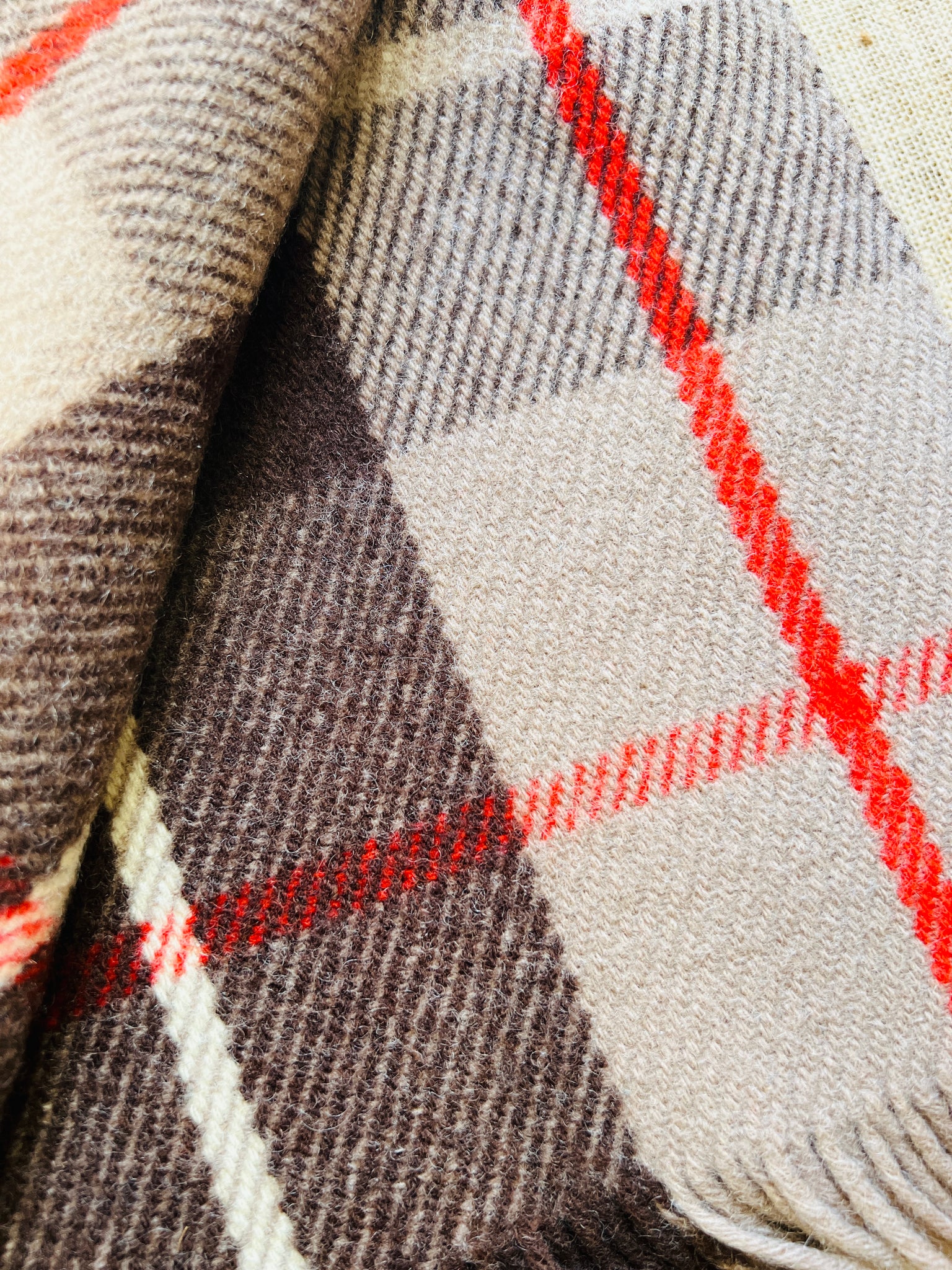 Wool Travel Rug Handwoven Centennial Canterbury TRAVEL RUG New Zealand Wool Blanket ...