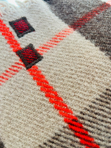 Handwoven Centennial Canterbury TRAVEL RUG New Zealand Wool Blanket