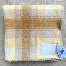 Load image into Gallery viewer, Natural Browns Extra Thick Throw/COT New Zealand Wool Blanket
