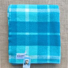 Load image into Gallery viewer, AS NEW Pacific Plaid SINGLE New Zealand Wool Blanket
