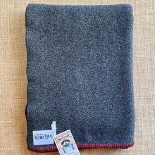 Load image into Gallery viewer, Classic Grey SINGLE Army New Zealand Wool Blanket
