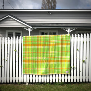 Winegum Collection: Fresh Citrus Love BRAND NEW Wool Blanket by Fresh Retro Love - Fresh Retro Love NZ Wool Blankets