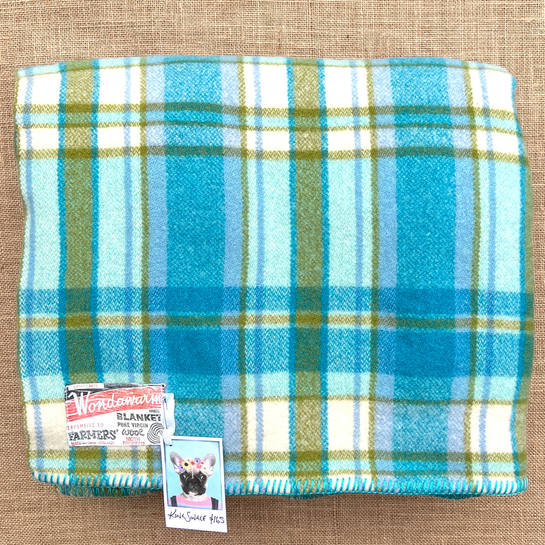 Thick and Bright KING SINGLE New Zealand Wool Blanket