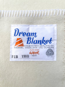 BRAND NEW DOUBLE at 42 years old! New Zealand Wool Blanket #2