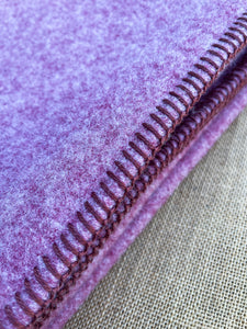 Beautiful Robinwul of Canterbury SMALL SINGLE/THROW Pure Wool Blanket.