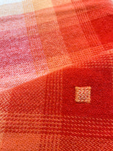 Load image into Gallery viewer, Citrus Orange DOUBLE/QUEEN New Zealand Wool Blanket
