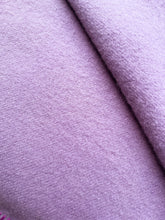 Load image into Gallery viewer, Solid Colour Lavender THROW New Zealand Wool Blanket *BARGAIN*
