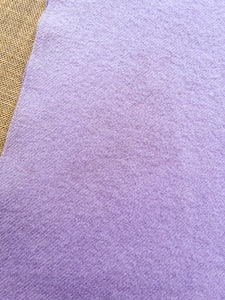 Solid Colour Lavender THROW New Zealand Wool Blanket *BARGAIN*