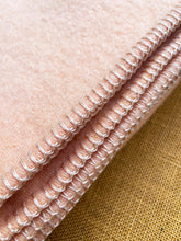 Load image into Gallery viewer, Super Soft Peach WITNEY SINGLE English Wool Blanket
