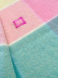 Pastel KNEE/PRAM New Zealand Wool Blanket **BARGAIN BLANKET**