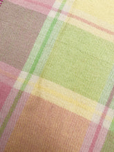 Load image into Gallery viewer, Soft Pastels Lightweight SINGLE New Zealand Wool Blanket
