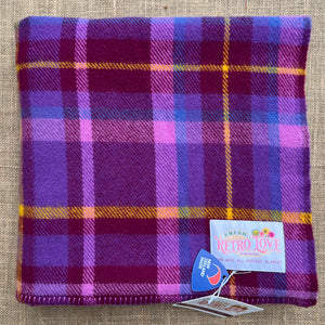 "Purple Rain" (New Wool) KNEE RUG/COT **SECOND, ONE AVAILABLE**