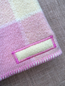 Pretty PasteIs SINGLE New Zealand Wool Blanket