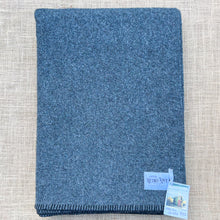 Load image into Gallery viewer, Soft Grey Army Blanket SINGLE New Zealand Wool Blanket
