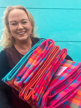 Load image into Gallery viewer, PINK MISFIT! (New Wool) SINGLE NZ Wool Blanket
