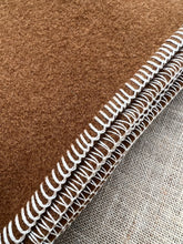 Load image into Gallery viewer, Deep Chocolate Brown SINGLE Pure New Zealand Wool Blanket
