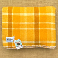 Load image into Gallery viewer, Thick Golden KING SINGLE New Zealand Wool Blanket
