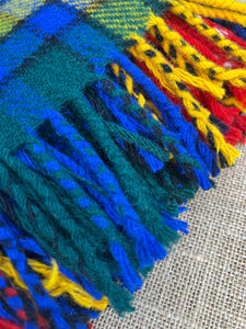 BUCHANAN Tartan Rob Roy TRAVEL RUG New Zealand Wool Blanket