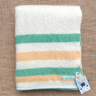 **BARGAIN BLANKET** Super Soft SINGLE English Wool Blanket