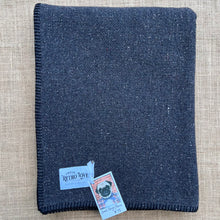 Load image into Gallery viewer, Robust Grey Army Style THROW/SMALL SINGLE New Zealand Wool Blanket
