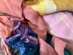 TOY MAKER'S BAGS - Wool Pieces Perfect for Craft