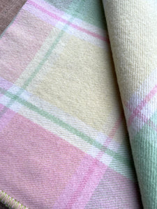 Lightweight Fresh Candy Colours SINGLE New Zealand Wool Blanket