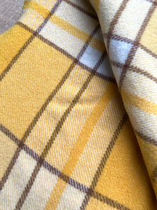 Golds Retro SINGLE New Zealand Wool Blanket **BARGAIN**