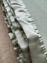 Load image into Gallery viewer, Solid Light Sage Green KING Pure Wool Blanket *Bargain Blanket*
