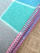 Load image into Gallery viewer, Ocean Coral SMALL SINGLE New Zealand Wool Blanket
