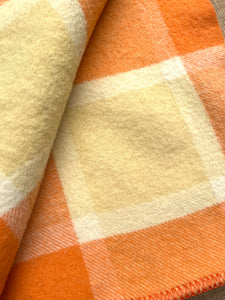 Fresh Bright SINGLE New Zealand Wool Blanket