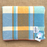 Lightweight SMALL SINGLE/THROW New Zealand Wool Blanket