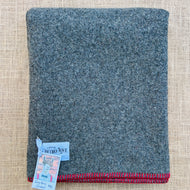 Grey Army SINGLE New Zealand Wool Blanket